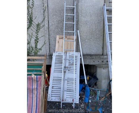 11 rung single ladder.