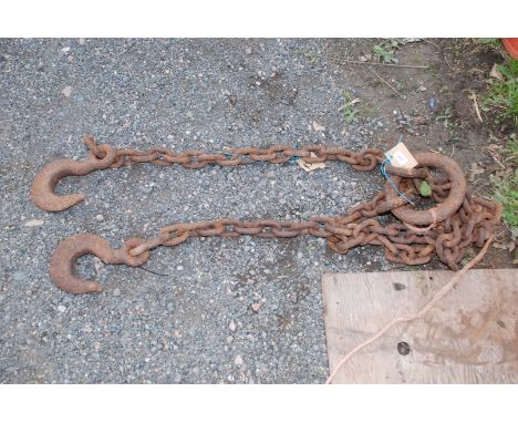 A heavy O ring with two lifting chairs and hooks.