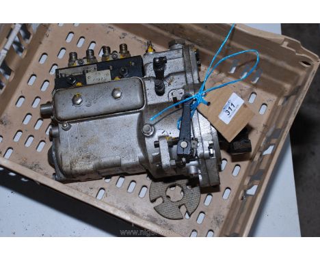 A Minimec diesel injector pump suitable for B.M.C./Nuffield diesel engine, (overhauled).