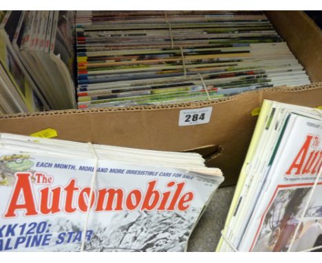 Large quantity of 'The Automobile' publications