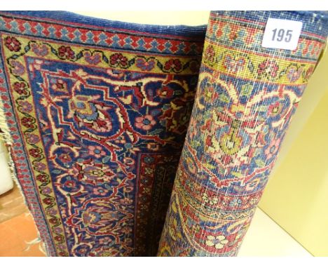 Vintage blue rug