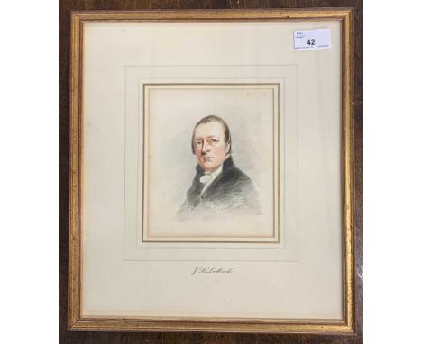 John Berney Ladbrooke (1803-1879), "Portrait of Dr James Alderson, surgeon, after the portrait by John Opie, now in the Norfo