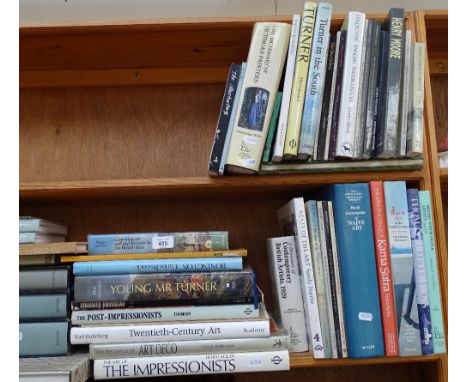 Books on art, Turner, impressionists etc 