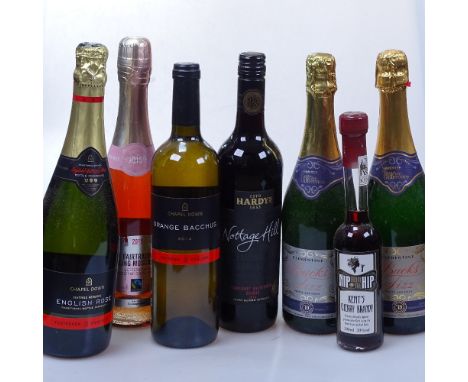 English Sparkling Wine, Cherry Brandy etc 