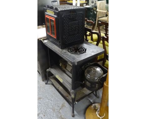 An unusual Vintage Shell cooking oven, manufactured by Rippinciee's Birmingham, H117cm 