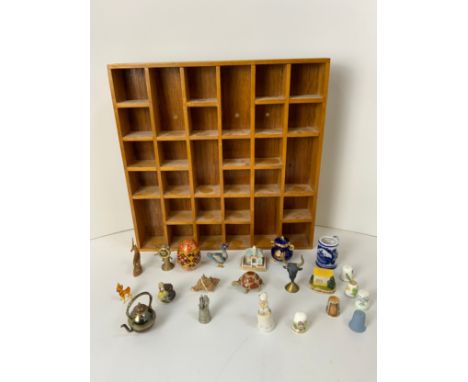 Collectors Wall Shelf and Collectables 