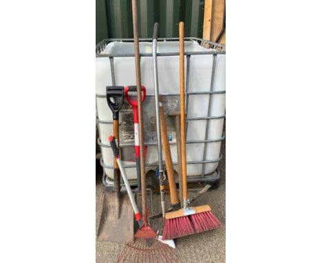 Quantity of Gardening Tools, Pick Axe etc 