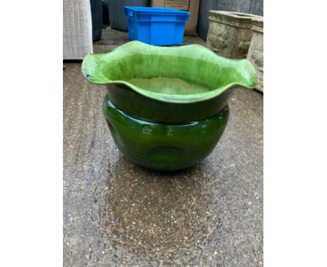 Glazed Planter 