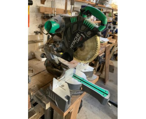 Hitachi C12RSH Sliding Compound Mitre Saw 