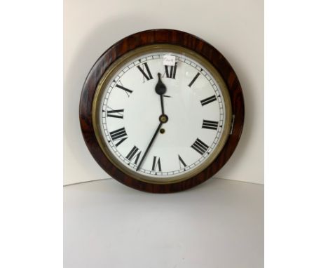 Smith Platform Movement Wall Clock - Dated 1940s - With Key - Working Order 