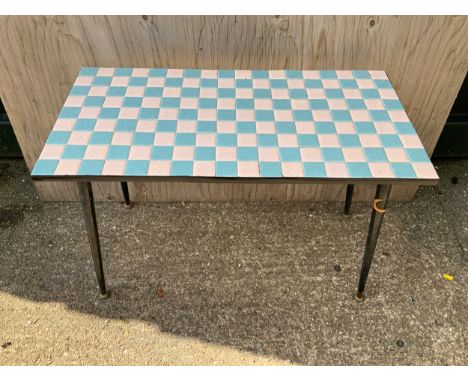 Tile Topped Coffee Table 