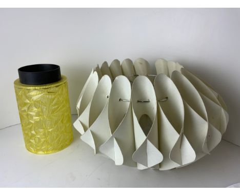 2x Vintage Light Shades 
