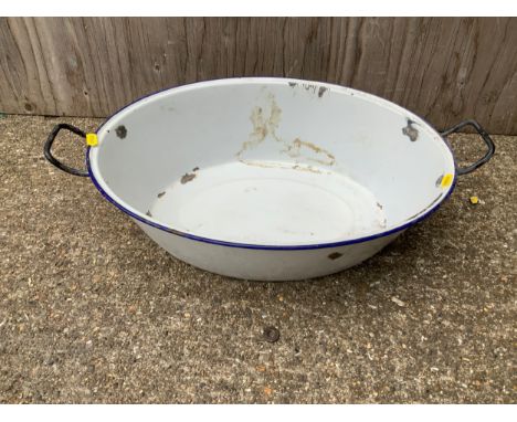 Enamel Bowl - 56cm 