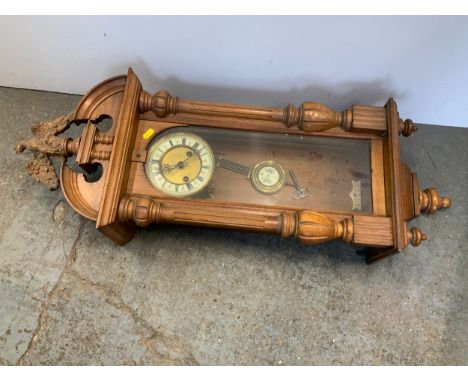 Oak Wall Clock 