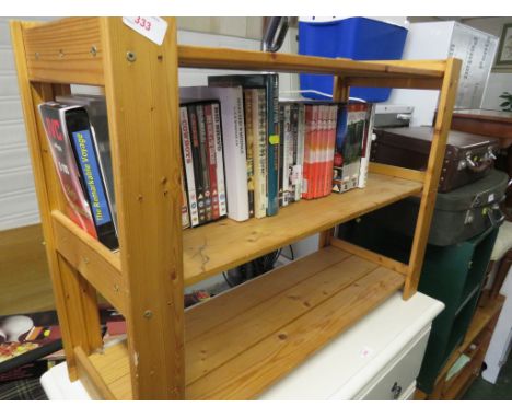 PINE OPEN SHELF UNIT .