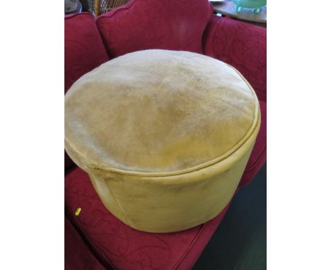 JOHN LEWIS DARK YELLOW BEANBAG POUFFE