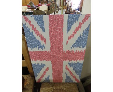 UNION JACK CANVAS PRINT.