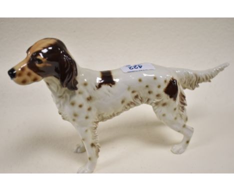 A Goebel English Setter study,CH622,gloss finish.