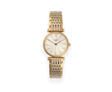 A Lady's Bi-Metal Wristwatch, signed Longines, model: La Grande Classique de Longines, ref: L4 209 2, circa 2006, quartz move
