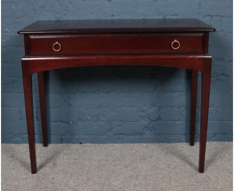 A Stag furniture single drawer console/hall table.  