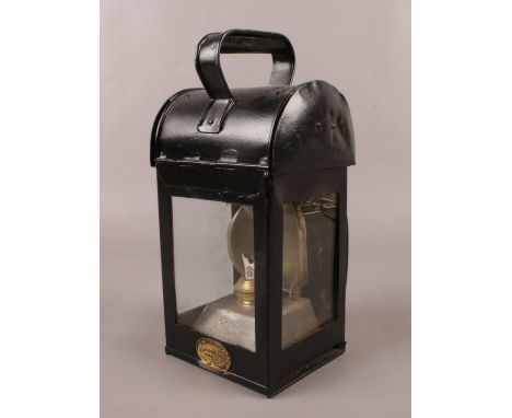 A vintage LNER railway lamp by R.C. Murray &amp; Co.  