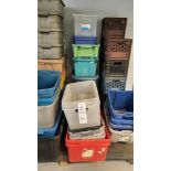 LOT: (14) Asst. Bins ( see photo for details)