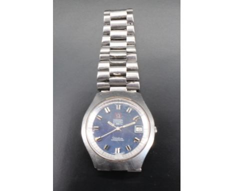 An Omega Electronic f 300 Hz stainless steel chronometer wristwatch, circa 1970s, (un-tested)