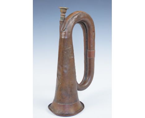 A 1918 British army bugle by Lawrie of Glasgow