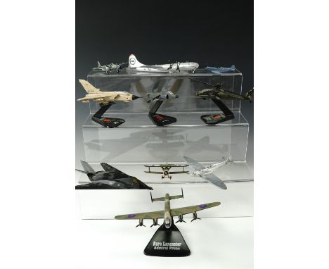 Die-cast model areoplanes including Tornado GR MK1 etc