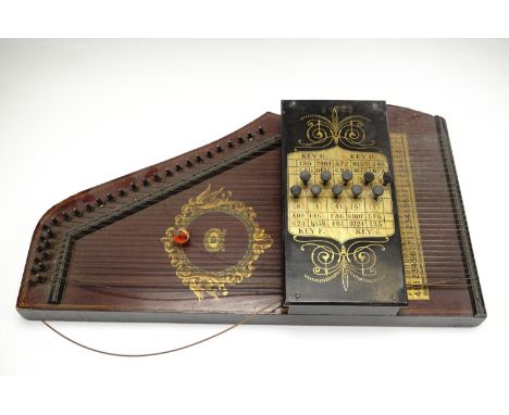 A Canadian finger harp, 50 x 30 cm