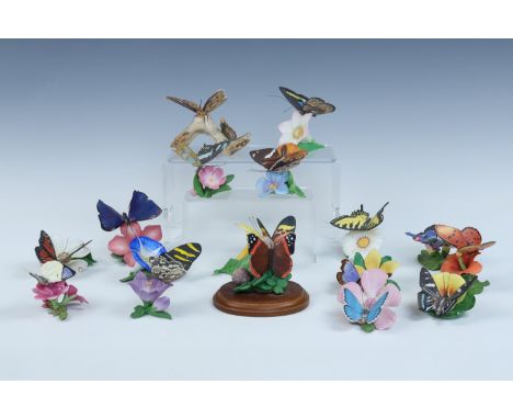 A Hummel butterfly together with sixteen others, Hummel 7 cm