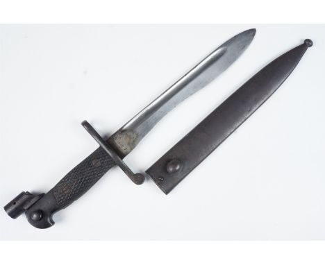 A Spanish Model 1941 bayonet with Model 1943 adaptor 