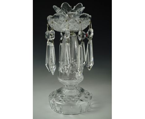 A Waterford glass lamp, 26 cm