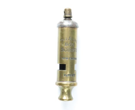 A vintage Acme Boy Scouts Beaufort type whistle