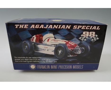 A Franklin Mint 1:16 scale die-cast model racing car "The Agajanian Special"