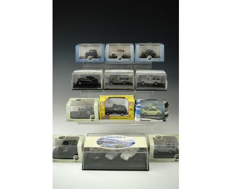 Oxford 1:76 scale cars, tractors etc for model railway layouts