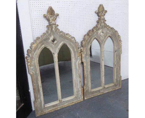 ORANGERY MIRRORS, a set of three, vintage French inspired design, 120cm H. (3)
