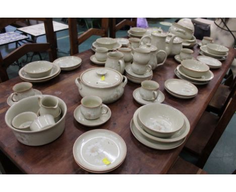 Denby Daybreak pattern part dinner and tea service