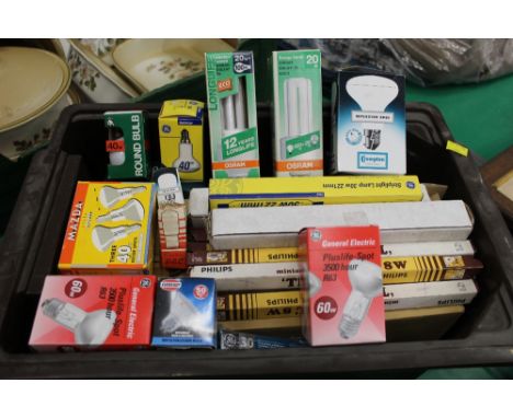 Box of light bulbs 