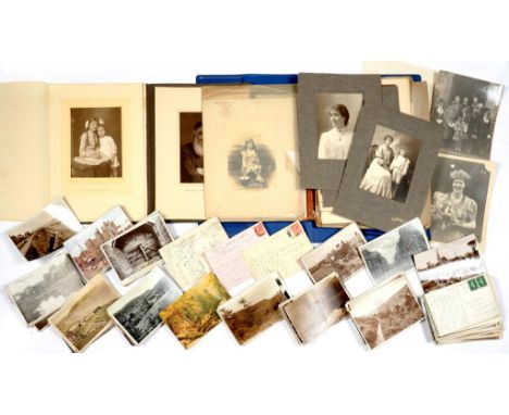 A COLLECTION OF POSTCARDS, MAINLY BRITISH TOPOGRAPHY INCLUDING REAL PHOTOGRAPHIC, MOST POSTALLY USED, 1930S/40S AND SEVERAL C