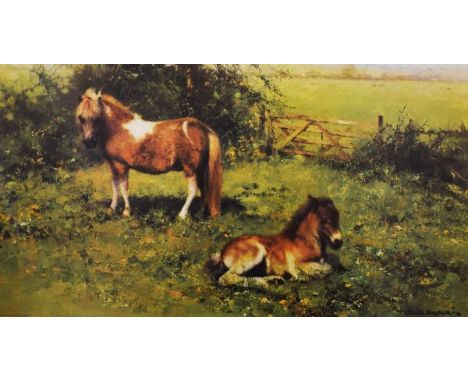 David Shepherd - Signed limited edition coloured print - Shelties, No.188/1200, signed and numbered in pencil, unframed   Con