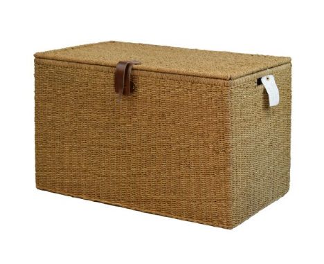 Modern seagrass trunk/box   Condition: 