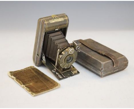 Cameras - Vintage Kodak Vanity vest pocket camera with original box and instructions   Condition: 