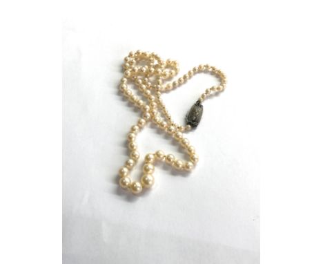 Mikimoto pearl necklace 