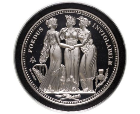 ST. HELENA. Elizabeth II, 1952-2022. Silver 5 pounds, 2021. East India Company. Proof. Commissioned and produced by the East 