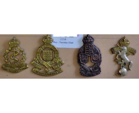Canada - Canadian Royal Army Medial Corps - Brass KC -Royal Ordnance Corps - Brass KC - RCEME - Brass KC - RCEME Bi-Metal KC,