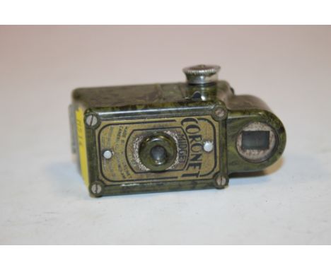 A VINTAGE CORONET MIDGET SPY CAMERA 