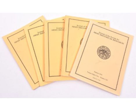 “Journal of the Society for Army Historical Research”, a large quantity, circa late 1990s to 2010, together with Special Publ