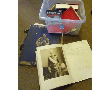 “The Orders of Chivalry, War Medals, Crosses, &amp;c” by C N Elvin, 1892, with 31 mostly coloured plates (binding AF, most pa