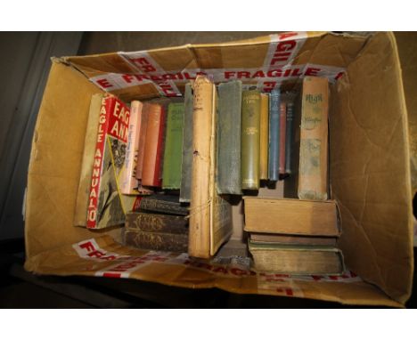 Box of Vintage books
